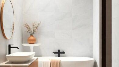 Chic Bathroom Tile Ideas: Timeless White and Grey Inspirations for Any Space