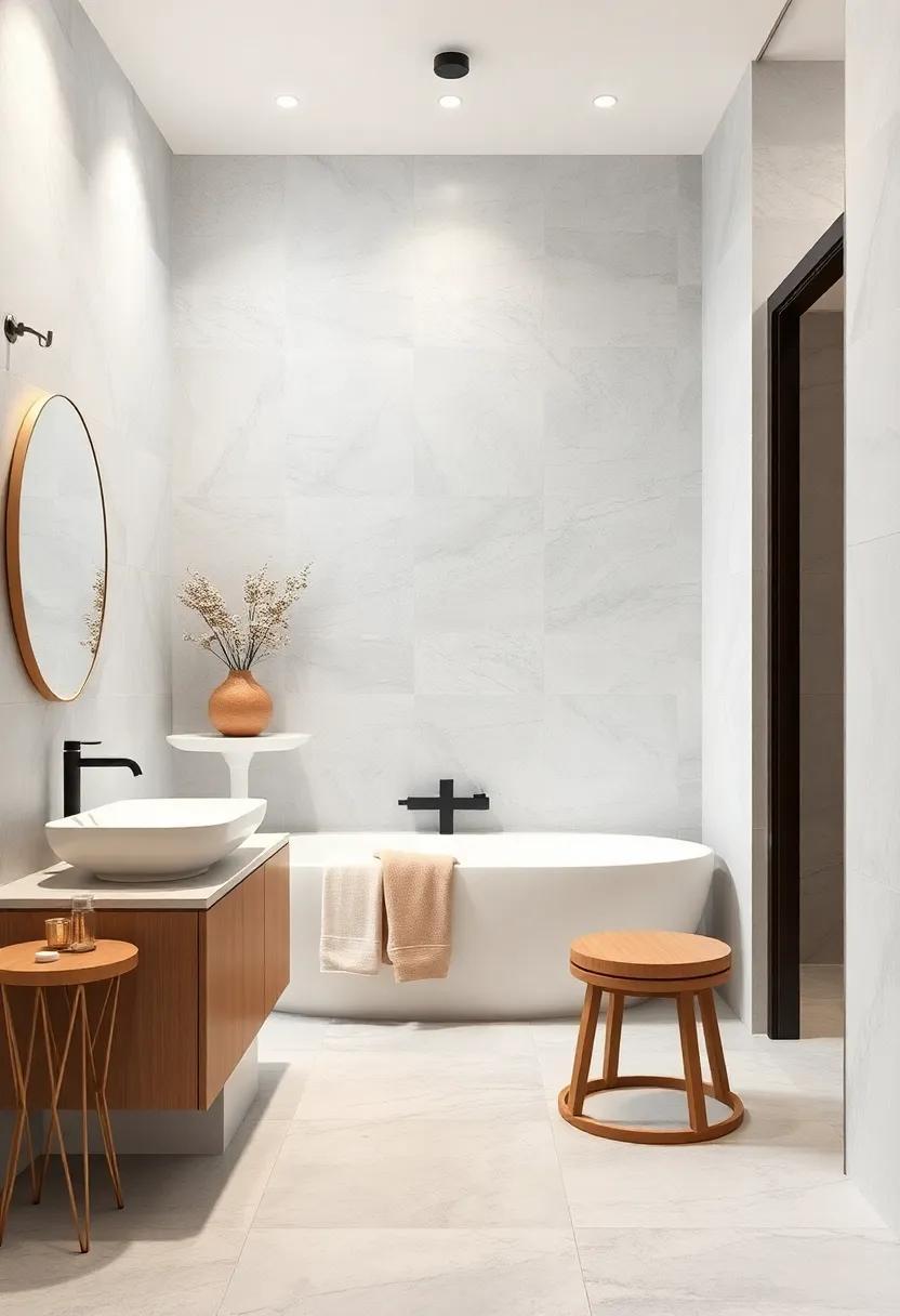 Chic Bathroom Tile Ideas: Timeless White and Grey Inspirations for Any Space