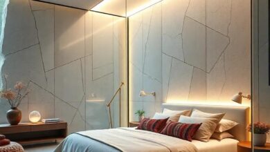 Sleek Serenity: Exploring Ultra-Modern Bedrooms with Glass Walls and Ambient Glow