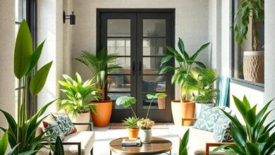 Tiny Yard, Big Green: Creative Potted Plants for Small Front Spaces