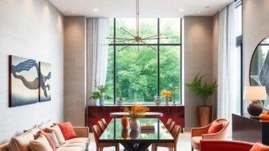 Elegant Spaces: Crafting the Perfect Luxury Dining Room Ambiance