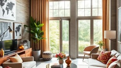 Bold & Bright: Designing Maximalist Home Offices with Eclectic Charm