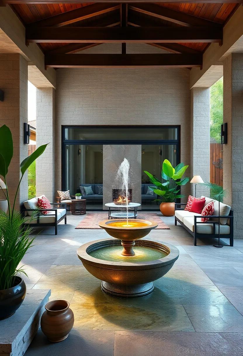 Transform Your Outdoor Space: Stunning Patio Water Features with Fountains