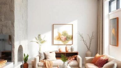 Bright Simplicity: Designing Small Living Rooms with Minimalist Lighting