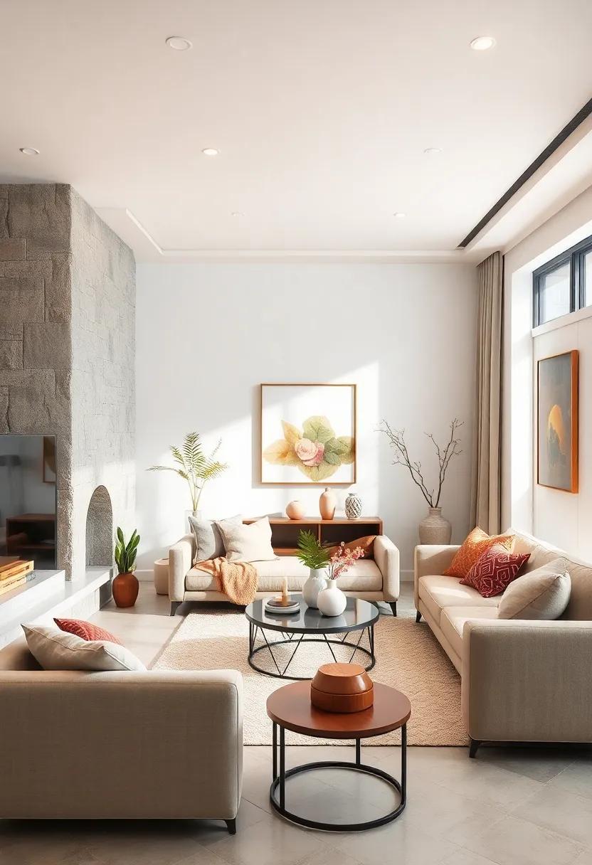 Bright Simplicity: Designing Small Living Rooms with Minimalist Lighting