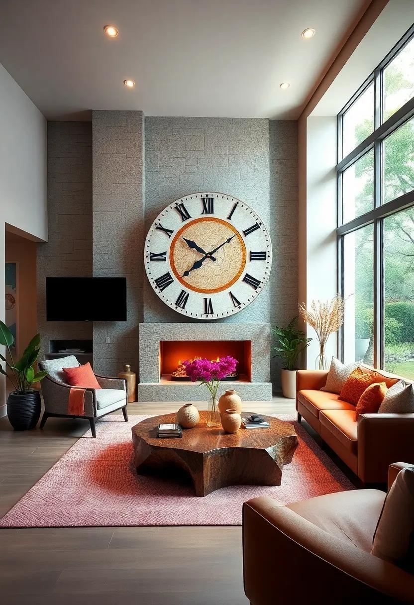 Time Warps: Exploring a Dali-Inspired Melting Clock Sculpture in the Front Yard