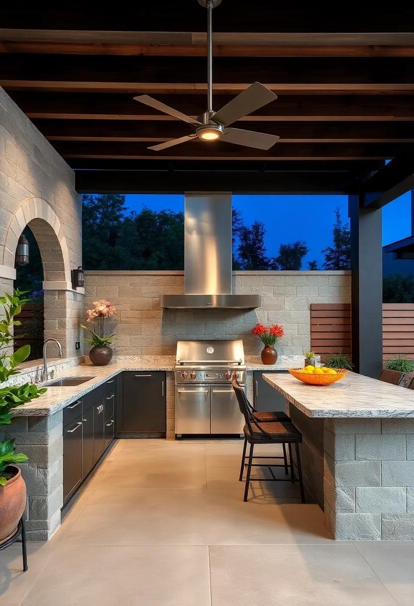 Elevate Your Outdoor Cooking Space: The Timeless Appeal of Granite Countertops
