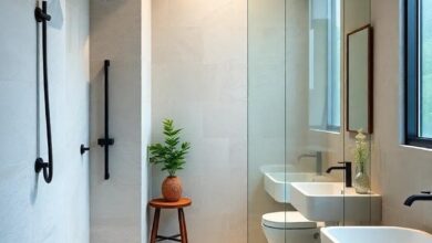 Clever Small Bathroom Open Shower Ideas to Maximize Space and Style