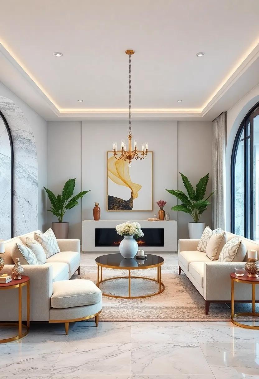 Elevate Your Space: Timeless Luxury with White and Gold Home Decor Ideas