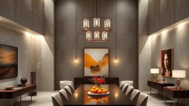 Illuminating Elegance: Designing a Grand Dining Room with Statement Lighting