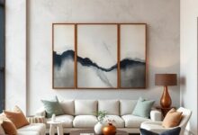 Subtle Statements: Embracing Neutral Wall Art with Abstract Prints