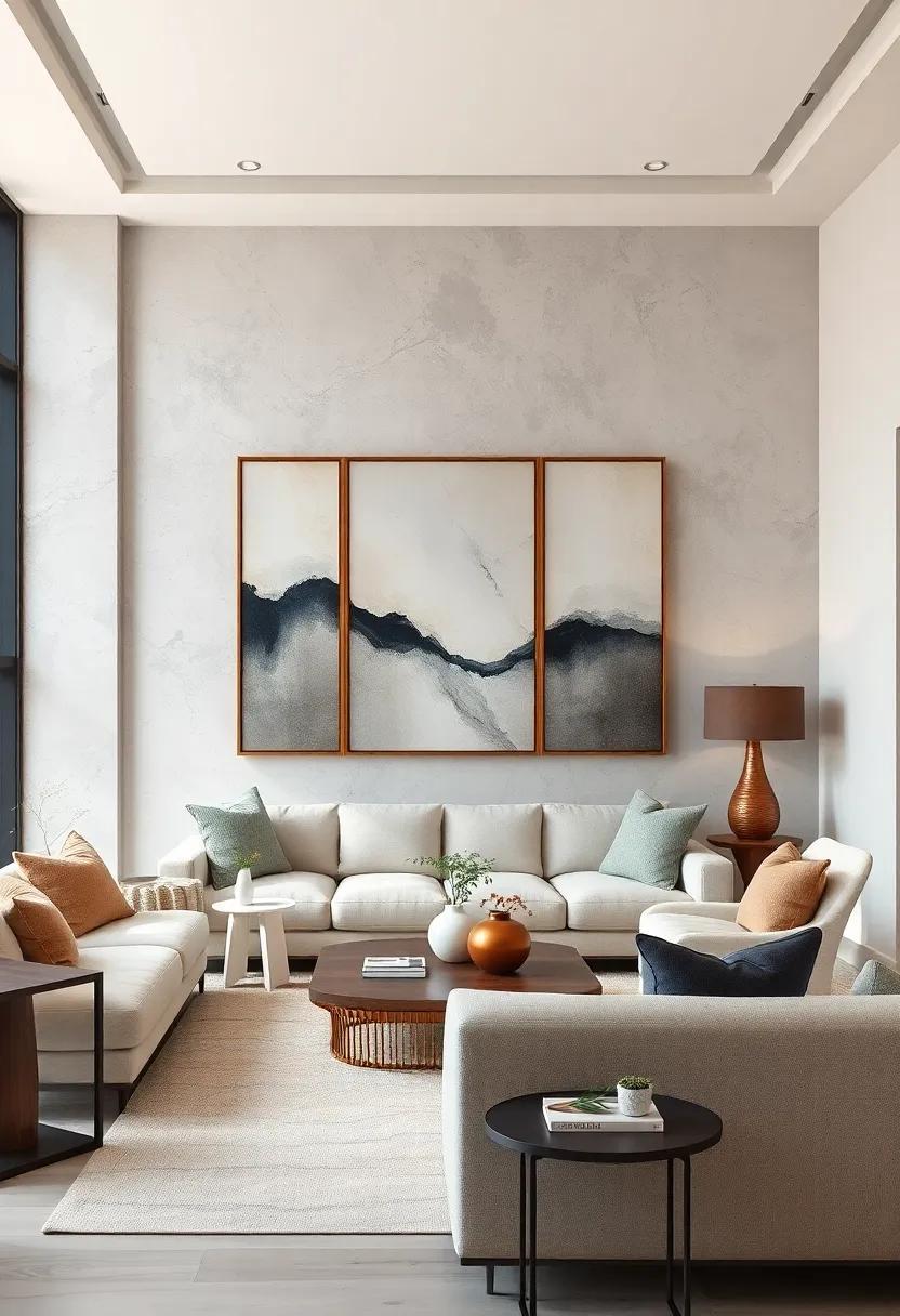 Subtle Statements: Embracing Neutral Wall Art with Abstract Prints