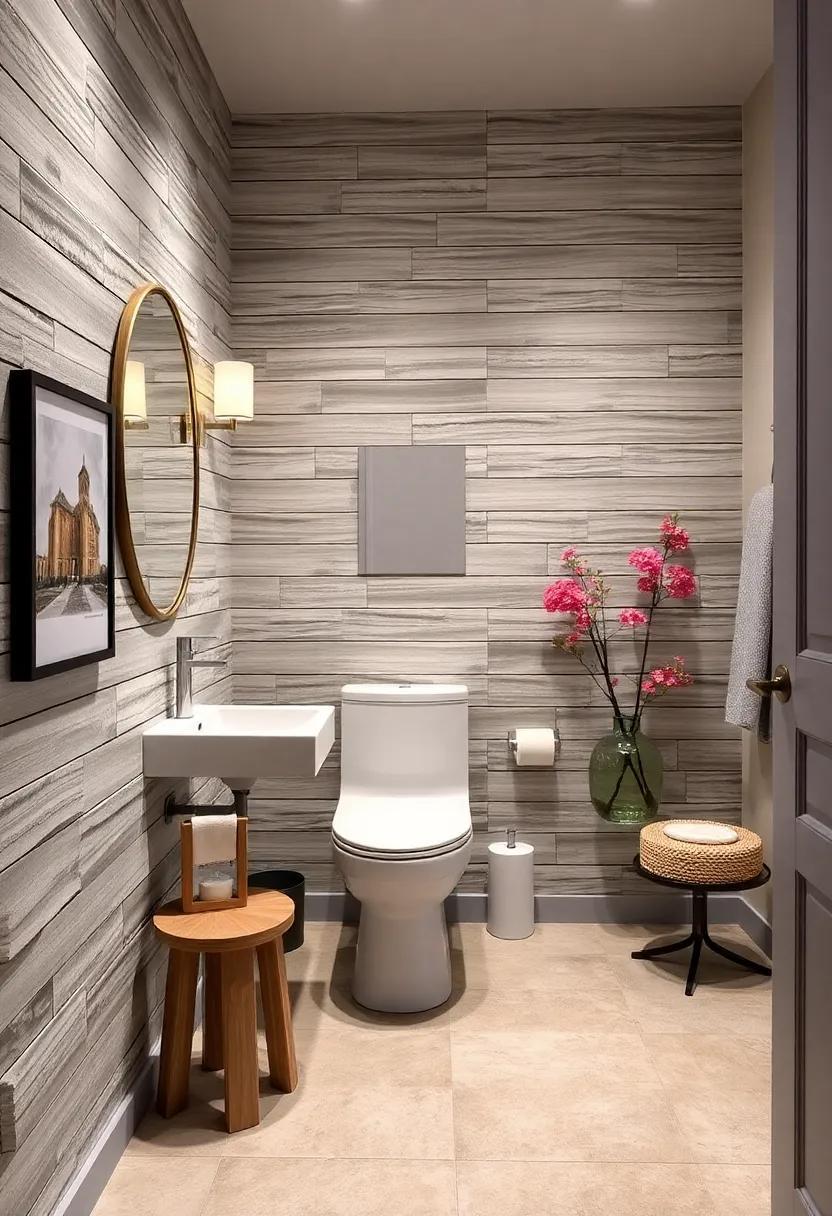 Elevate Your Powder Room: Stylish Shiplap Accent Wall Ideas That Inspire