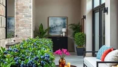 Blueberry Bushes as Front Yard Hedges: A Fresh Twist on Curb Appeal