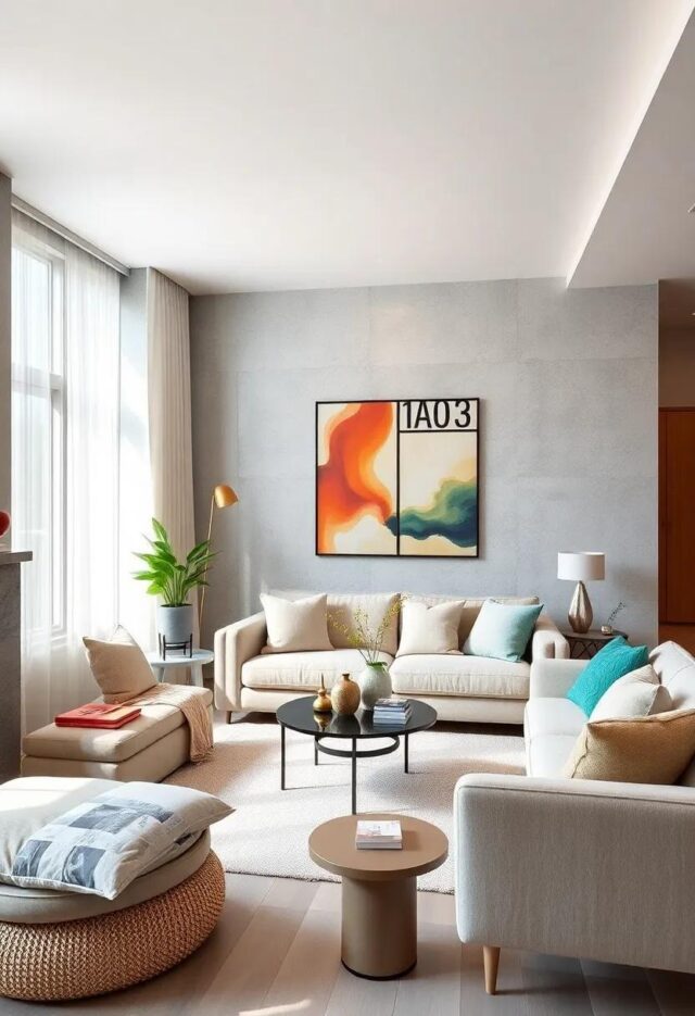 27 Smart Organization Tips to Maximize Your Small Apartment Living Room