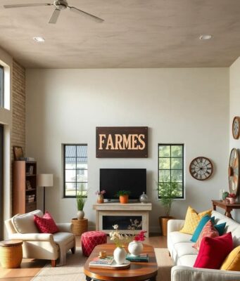 24 Charming Farmhouse Living Room Ideas Featuring Vintage Signage for a Cozy Touch 24 Charming Farmhouse Living Room Ideas Featuring Vintage Signage for a Cozy Touch
