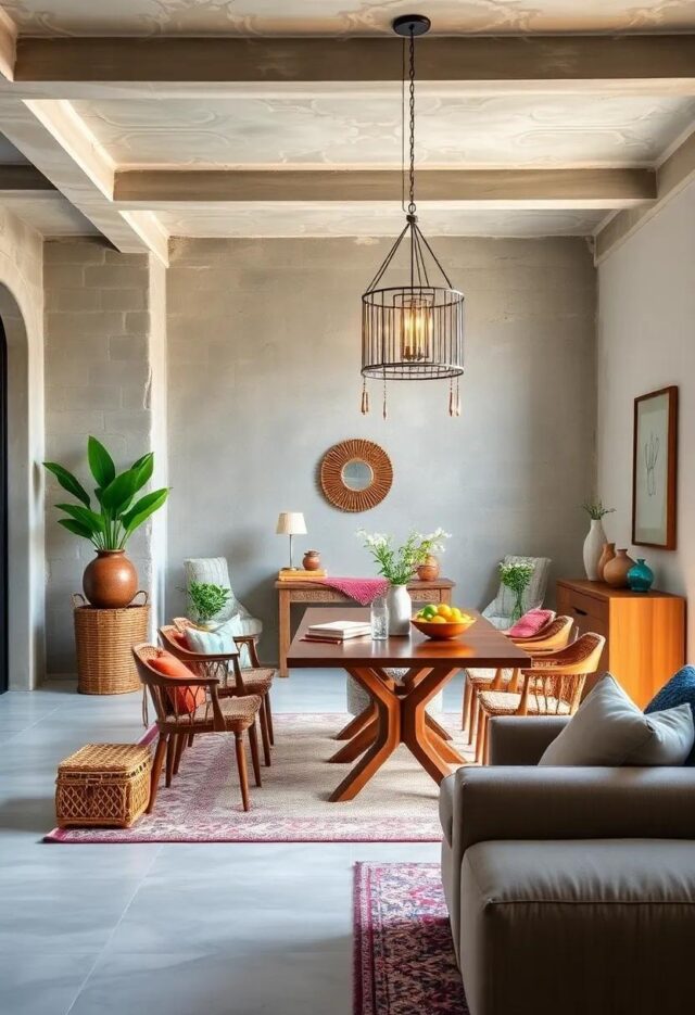 27 Inspiring Ideas for Your Bohemian Dining Room Decor That Will Transform Your Space