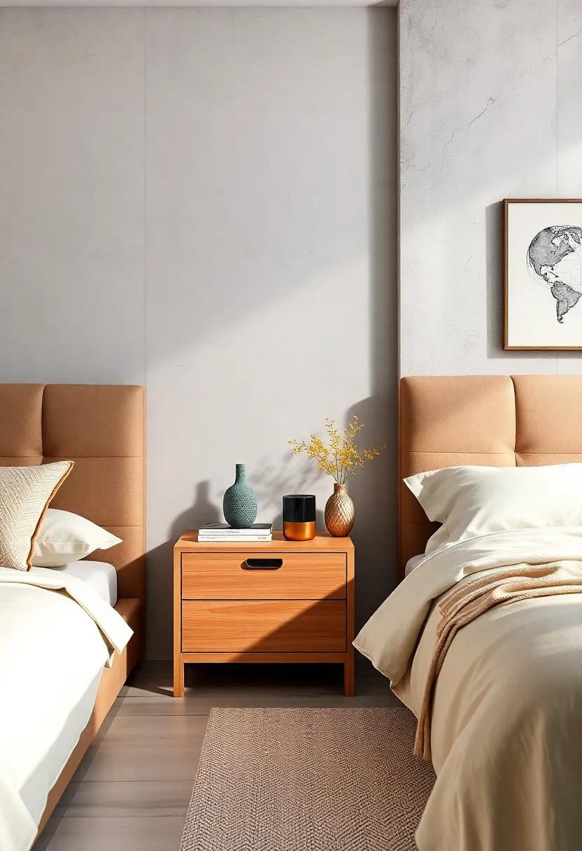 Minimalist‍ Nightstand: this simple ‍yet elegant nightstand adds functionality without clashing with your decor, making ​it a perfect bedside ​companion