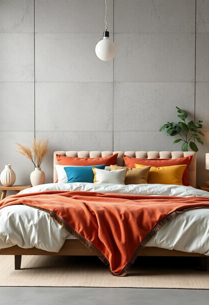 Mix-and-Match Pillow Collection: Create⁤ a cozy atmosphere with an assortment of ⁣pillows in varying ⁢colors and textures, ⁢adding‍ personality‍ to⁢ your bedding