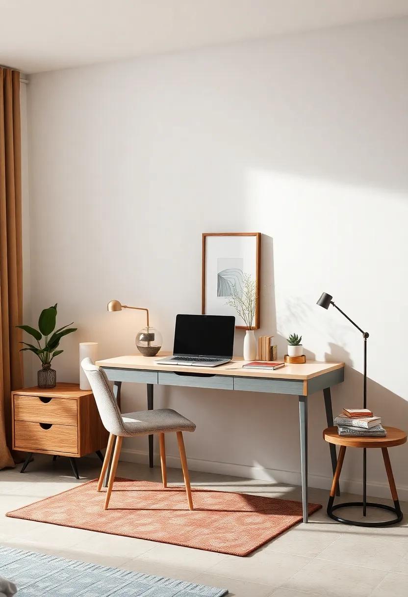 Scandi-Inspired Desk: Ideal for remote work ‍or ‍studying, a minimalist desk that blends ⁤functionality with style without breaking your budget