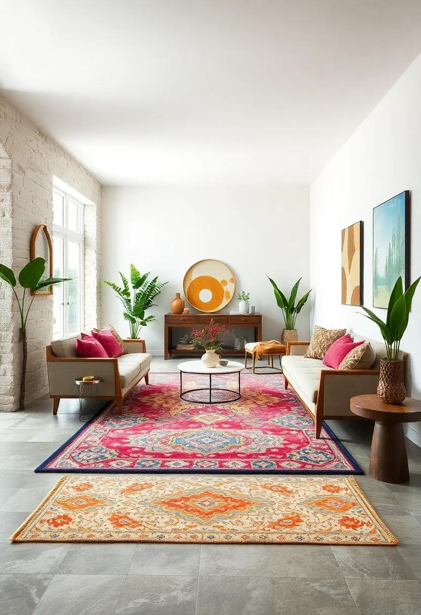 Bohemian Flair Rugs with Eclectic Colors and Patterns That Spark Creativity and Joy