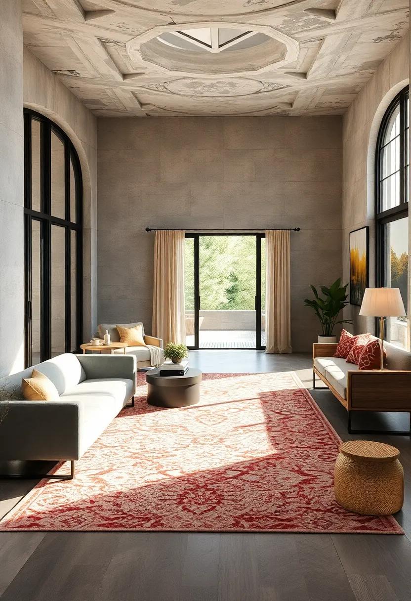 Rectangular vs Round Rugs Exploring Shape Impact for Visual Flow and Spatial Definition