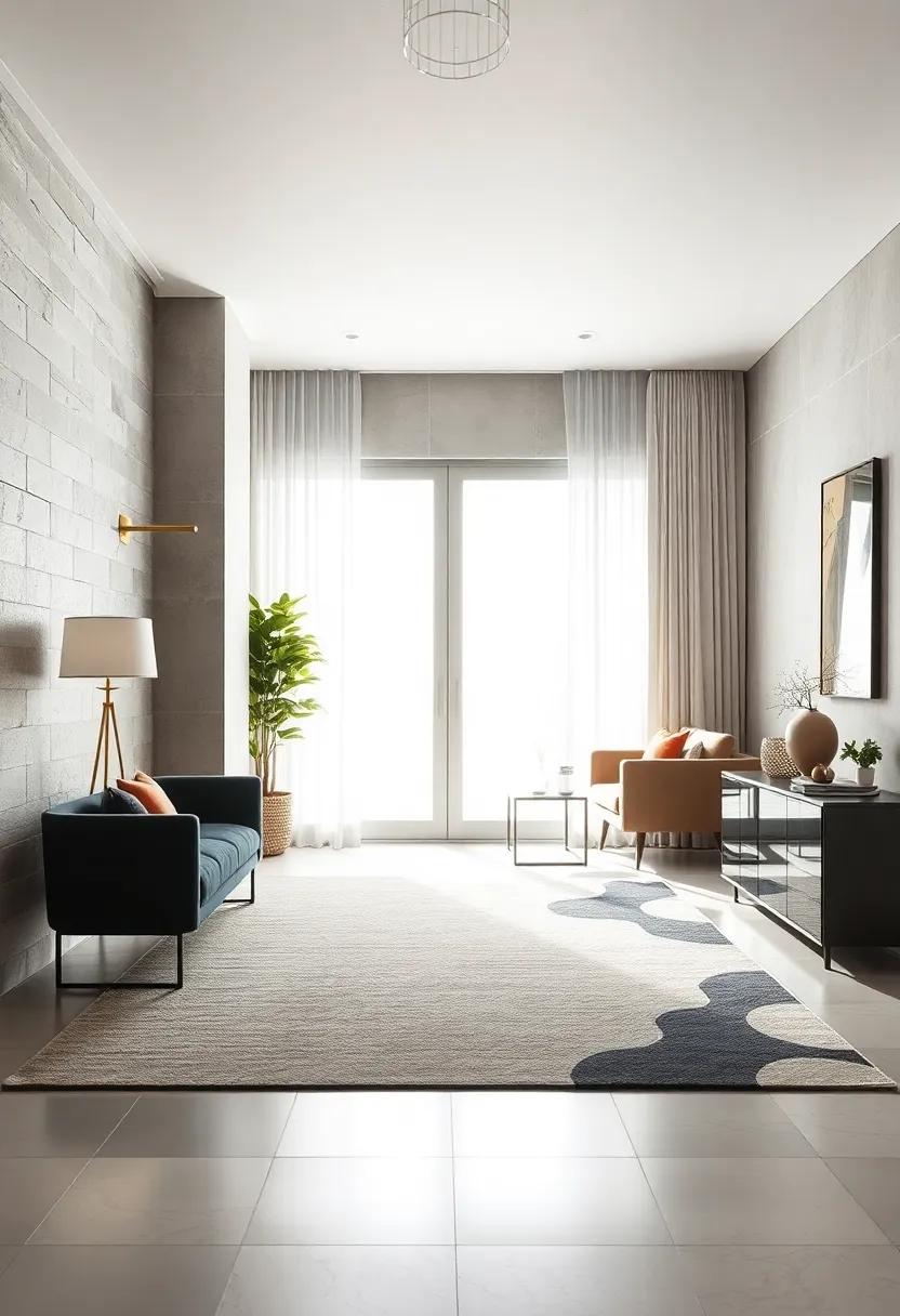 Monochrome Rugs Enhancing Modern Interiors with Sleek and Sophisticated Tones