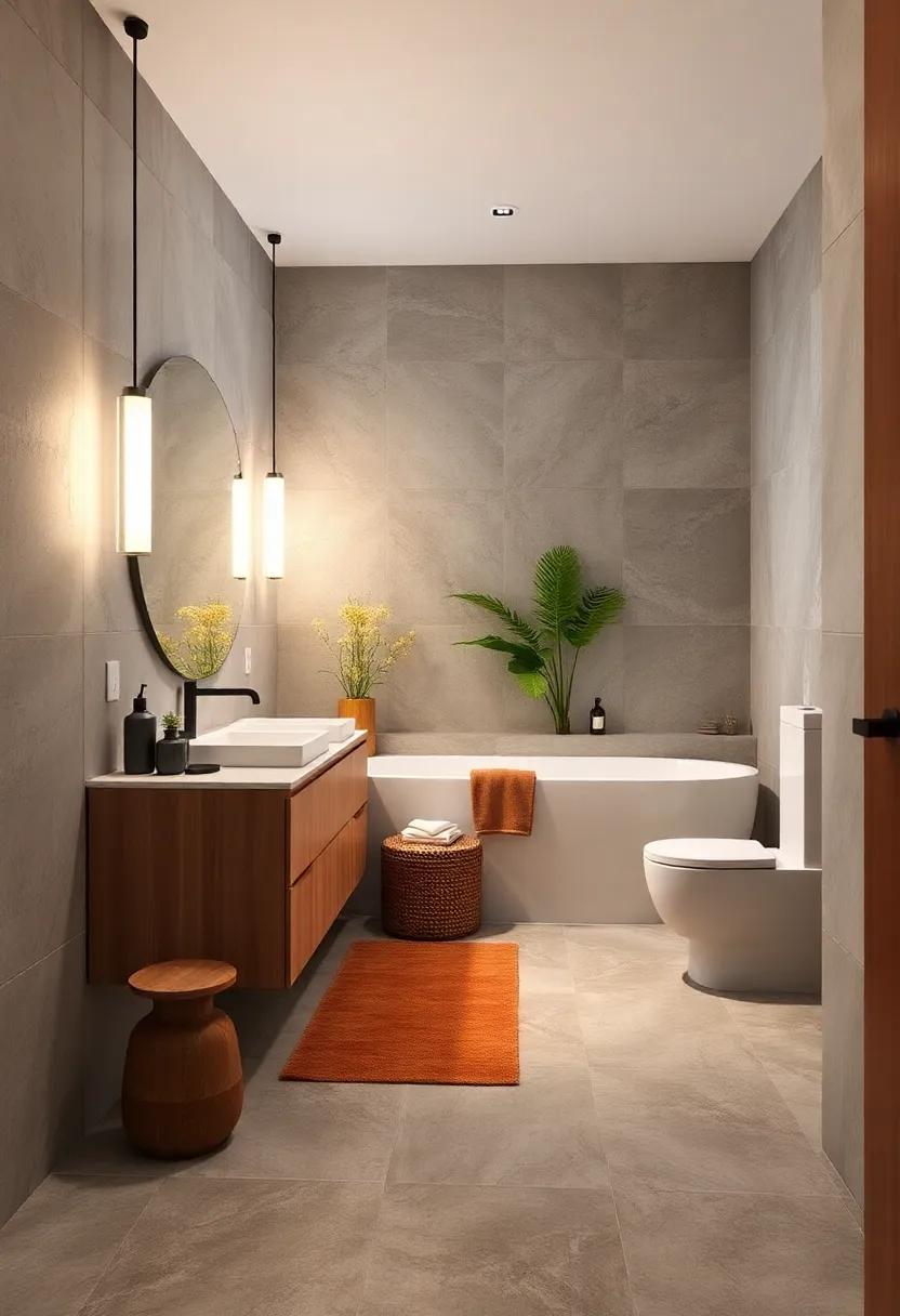 Smart Technology: Enhance your ​bathroom with smart mirrors, automated⁤ lighting, and heated floors for ultimate convenience