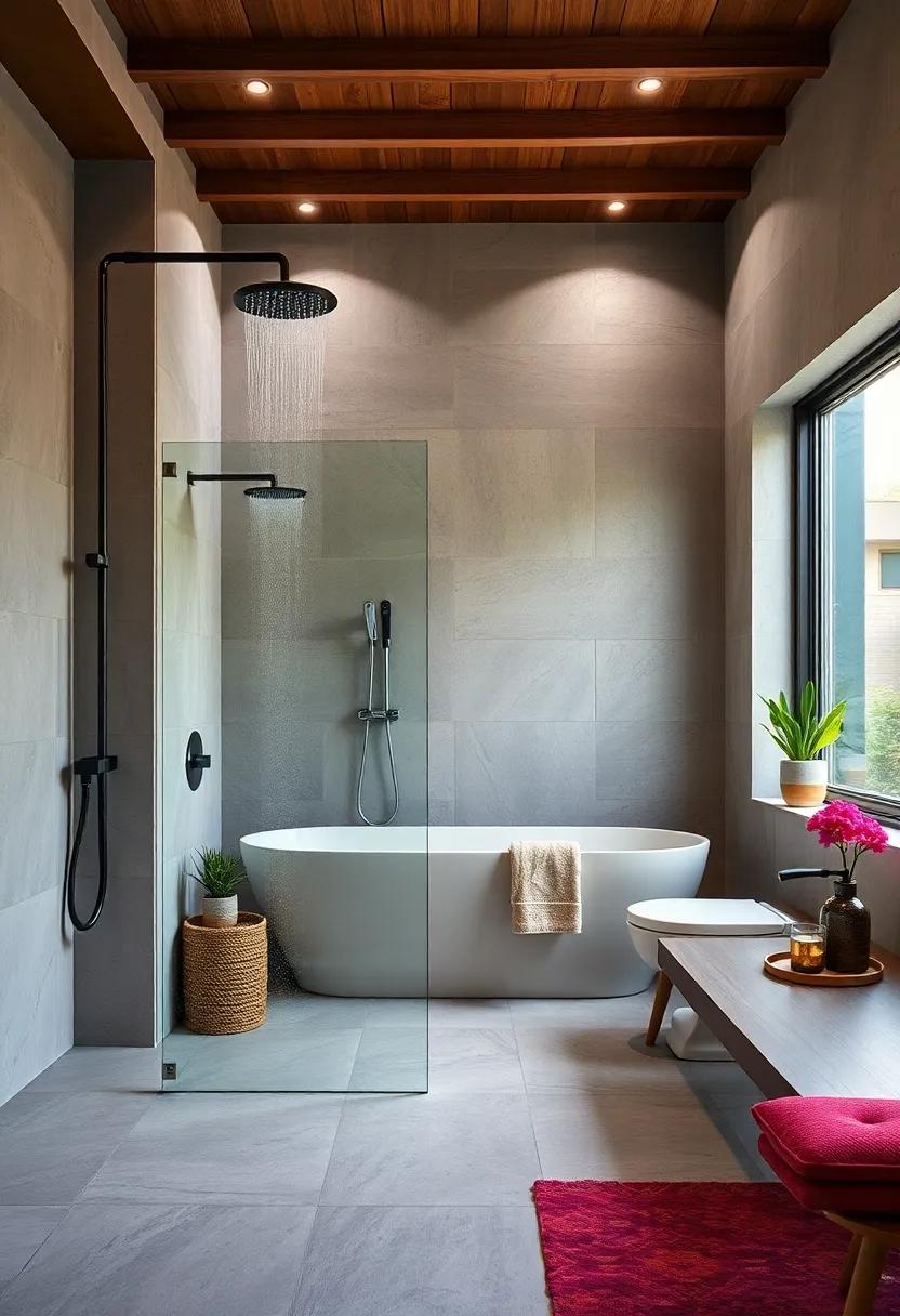 Spa-Like Features: ⁣Install‍ rain showers ‌or‍ multiple showerheads to recreate the pampering of ⁣a spa experience ⁤at home