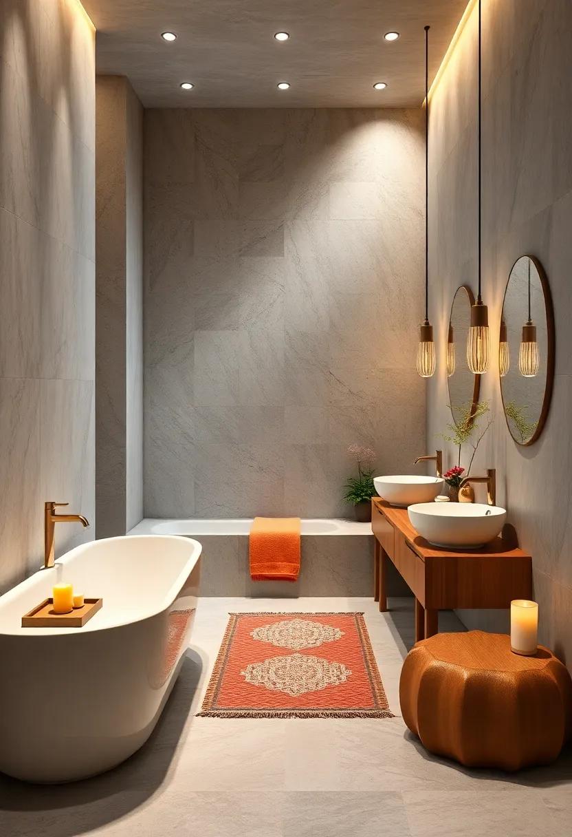 Wellness Nook: ⁤Dedicate ‍a corner ‍of your bathroom for a meditation ‍space or yoga area to​ enhance mental well-being