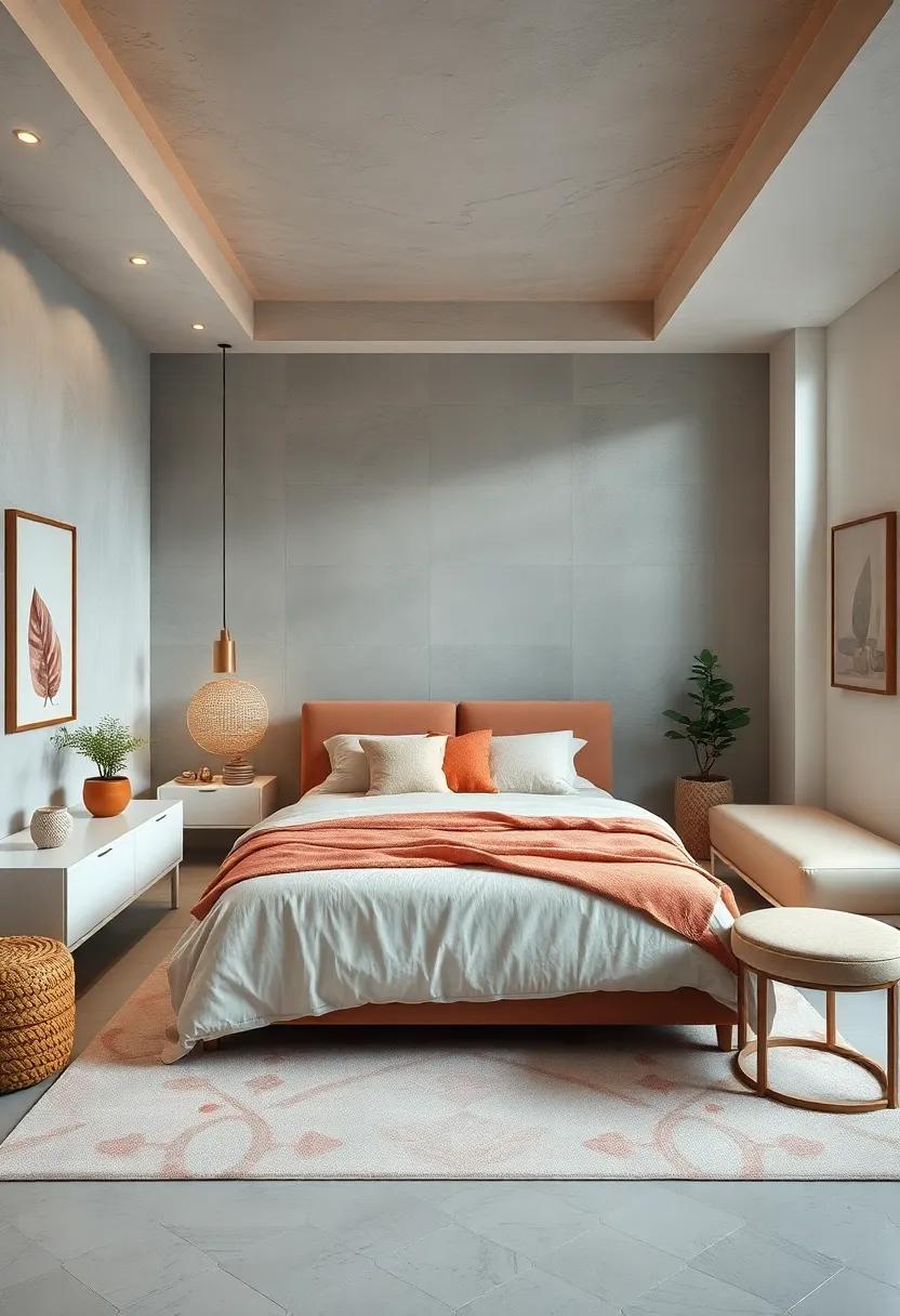 Feminine ‍Touch: Soft pastels and delicate prints in an⁣ area rug can add a⁢ touch of femininity to your bedroom, complemented by similar accents