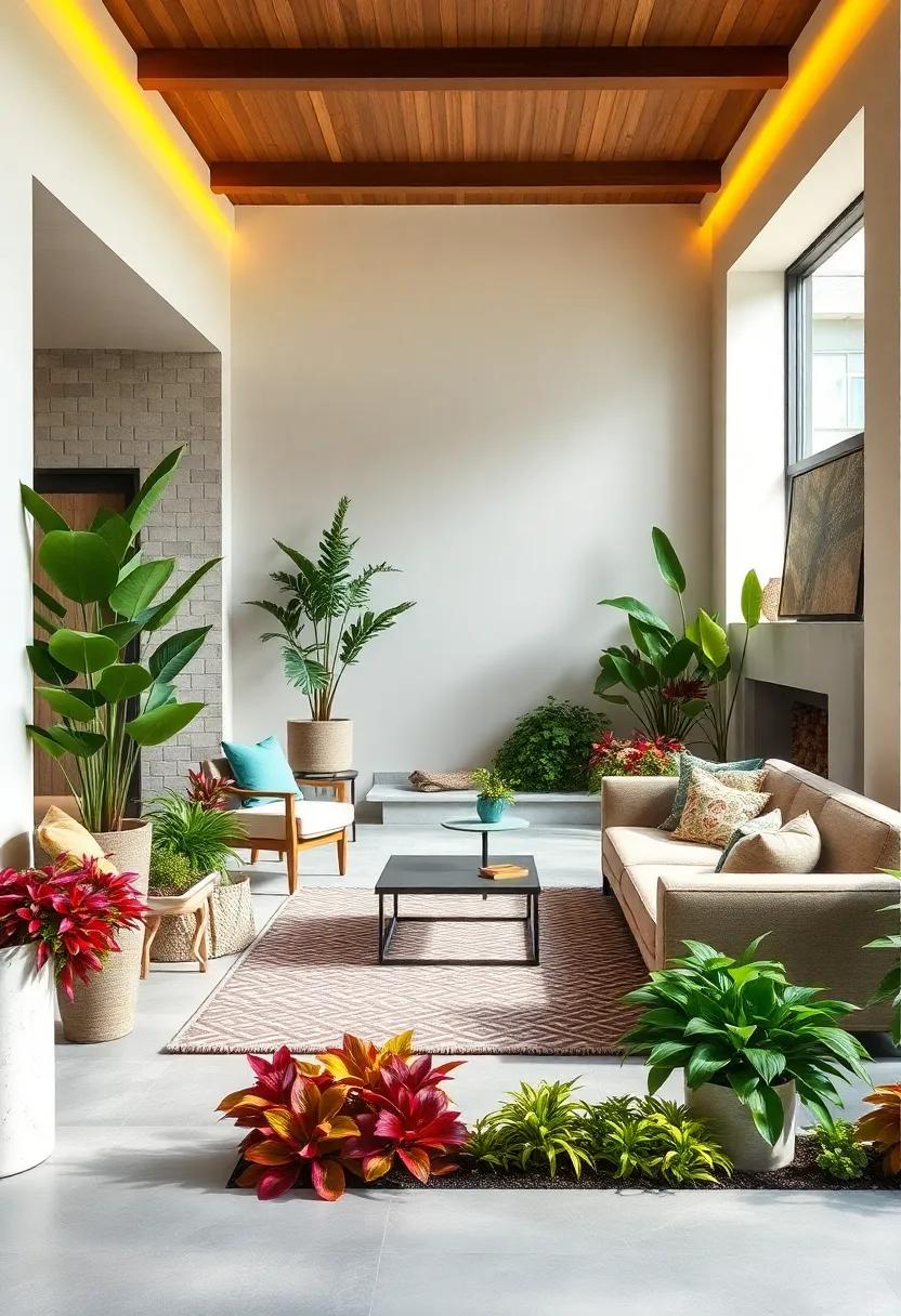 Bold Foliage Plants with Striking Colors to Contrast and Highlight Front Yard Boundaries