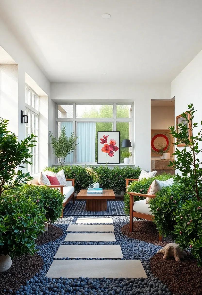 Healthy Root Base Of Blueberry Bushes Demonstrated In Landscape Design For Vibrant Front Yard Appeal