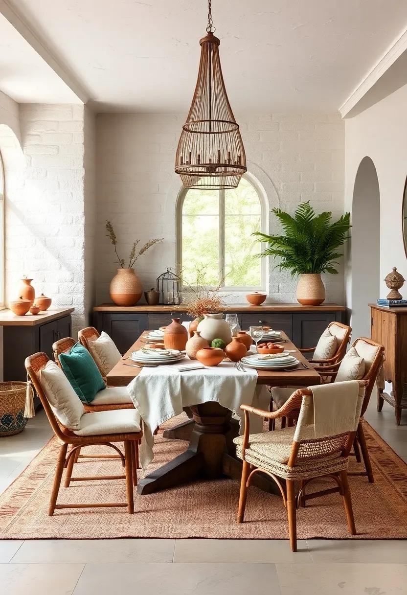 Artisan Pottery:⁢ Incorporate hand-crafted pottery for serving dishes and decor‌ that conveys authenticity and celebrates craftsmanship