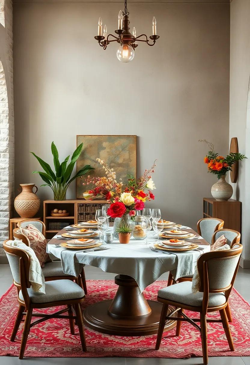 Seasonal‍ Decor: Embrace the changing⁤ seasons by updating table⁢ settings and‍ centerpieces‌ with seasonal⁣ flowers and themed ornaments