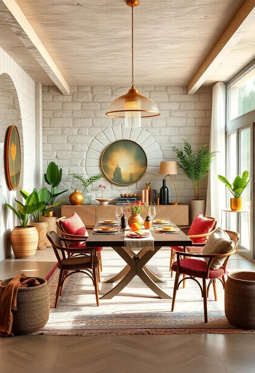 Warm Metallics: Introduce touches⁢ of gold,⁤ brass, or copper⁤ through accessories and fixtures ⁢for a ​hint of glamour that complements a ‌bohemian aesthetic