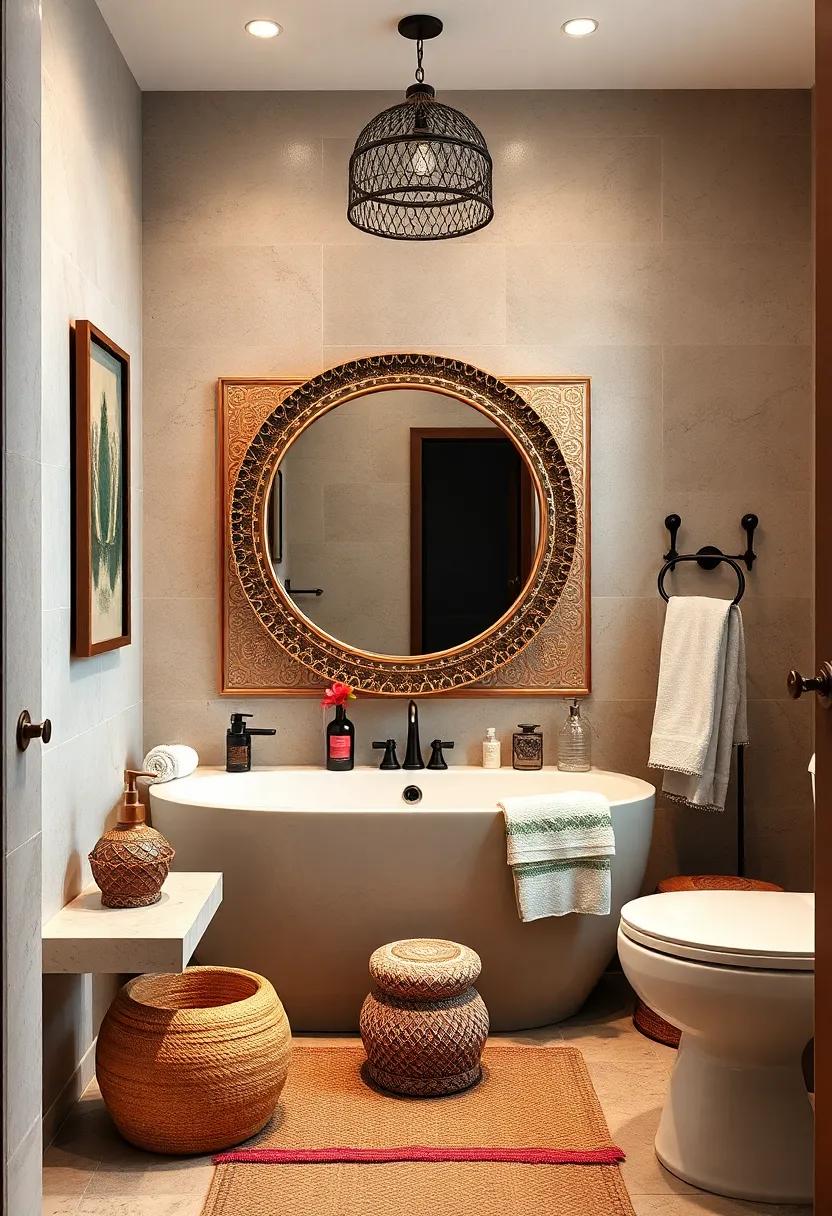 artisan Details: Select hand-crafted ⁤accessories,‍ like ⁤soap dispensers and towel⁤ holders, that celebrate artisan⁤ craftsmanship ​while providing functional ⁤beauty