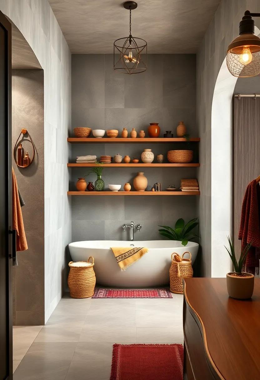 Open Shelving: Create a curated display of‌ handcrafted pottery and woven baskets on open ‌shelves to⁣ showcase your unique style ​while keeping essentials within​ reach