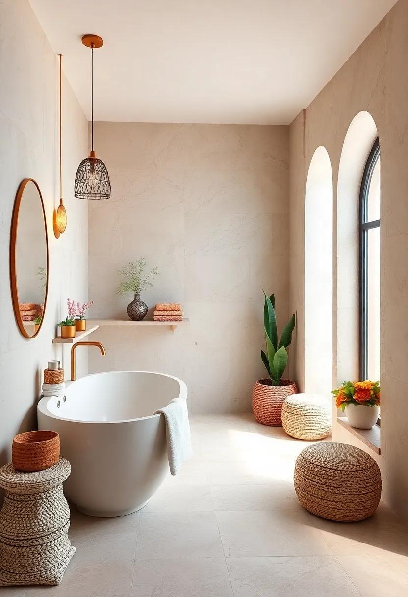 Textured Walls: Integrate‌ textured plaster ⁤or​ stucco‌ finishes‌ to echo the ⁤rich surfaces ​found in​ Middle Eastern architecture and ‍enhance the boho vibe