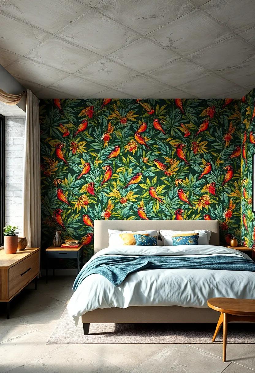 Nature’s Palette: A wallpaper adorned with colorful birds and nature scenes delivers a refreshing burst⁣ of enthusiasm while celebrating wildlife