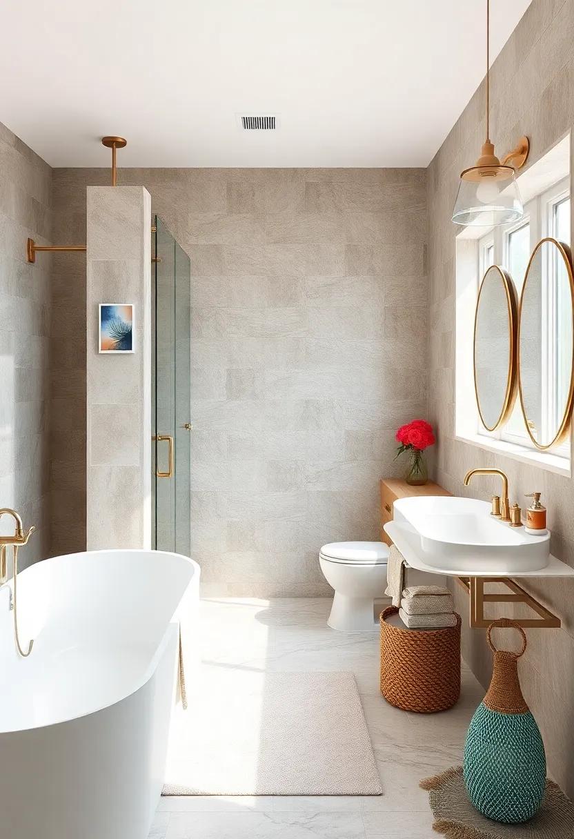 Reimagining Traditional Boat Rope Elements as Functional and Decorative Bathroom Details