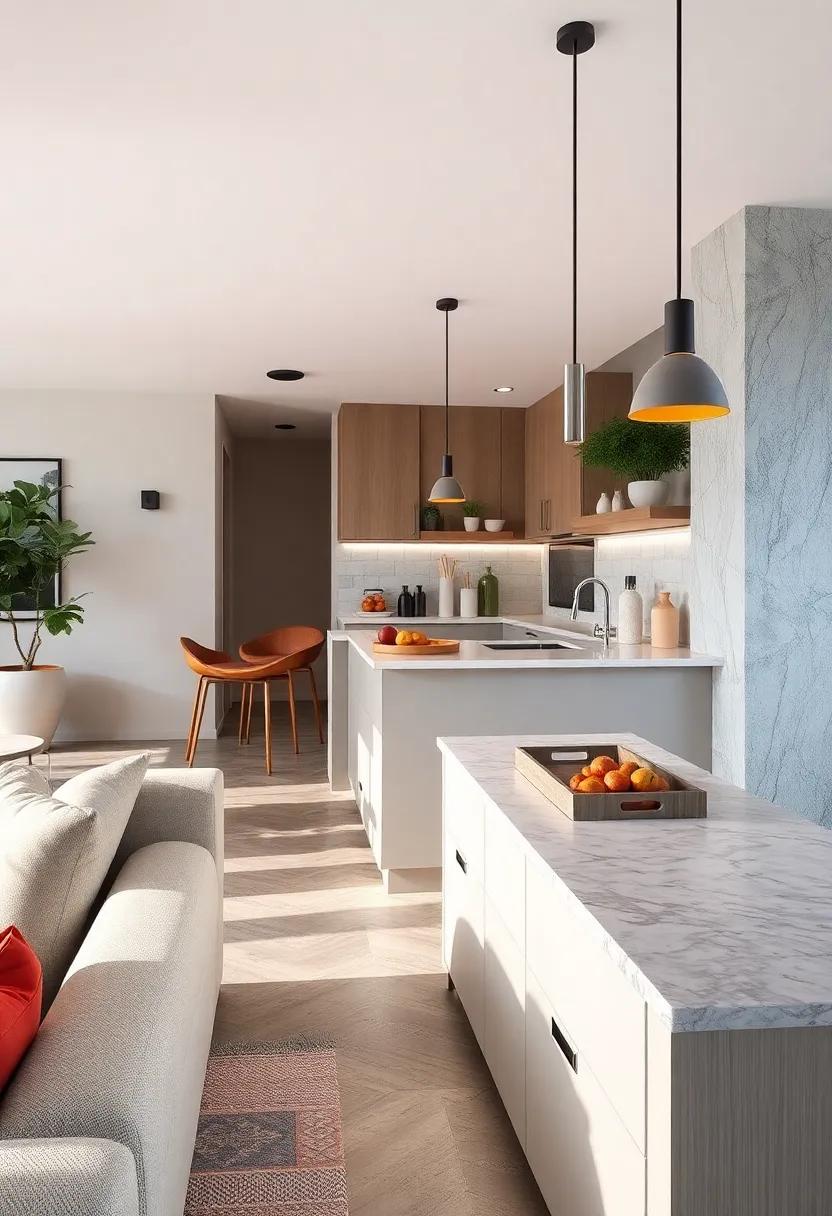 Building Countertops With Built-In Cutting Boards and Tray Inserts for Greater Functional Use