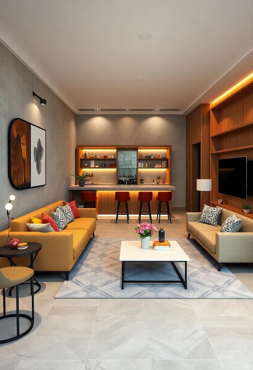 Designing Multifunctional Seating Solutions With Built-In Storage for Small Home Bars