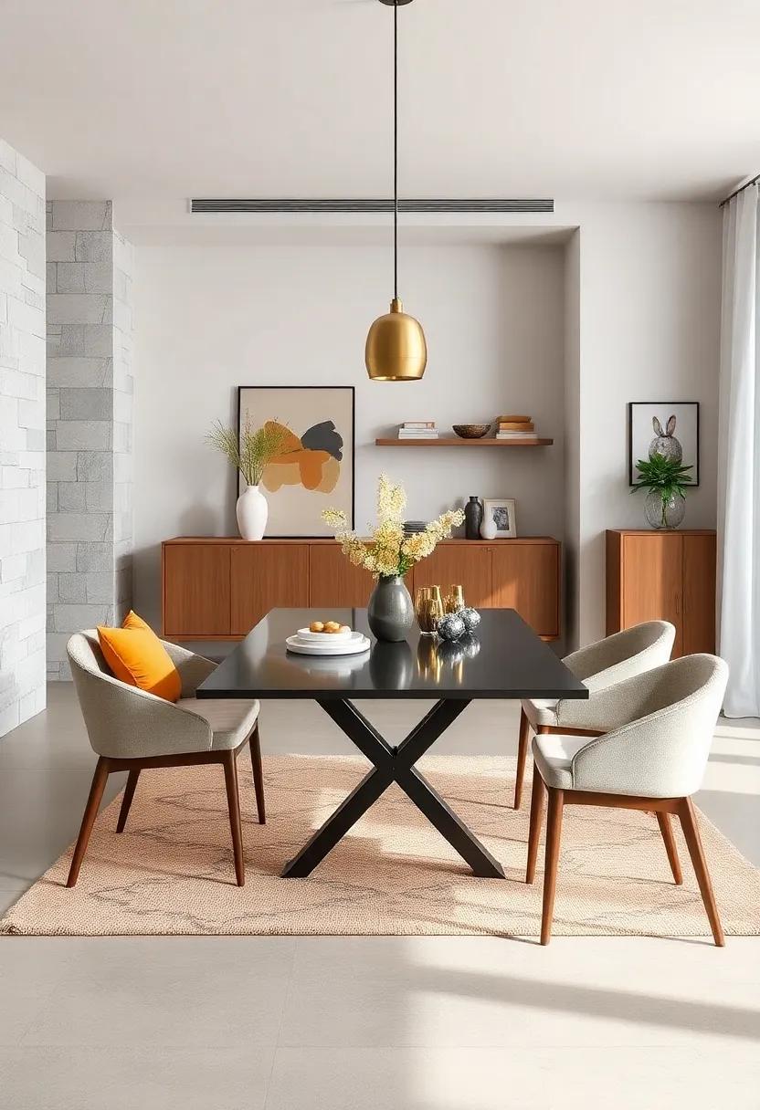 The Flip-Top ⁢Table: With a sleek flip mechanism, this table can ‌easily switch between a dining surface and a ⁤compact console, making it⁤ perfect ‍for multi-purpose spaces