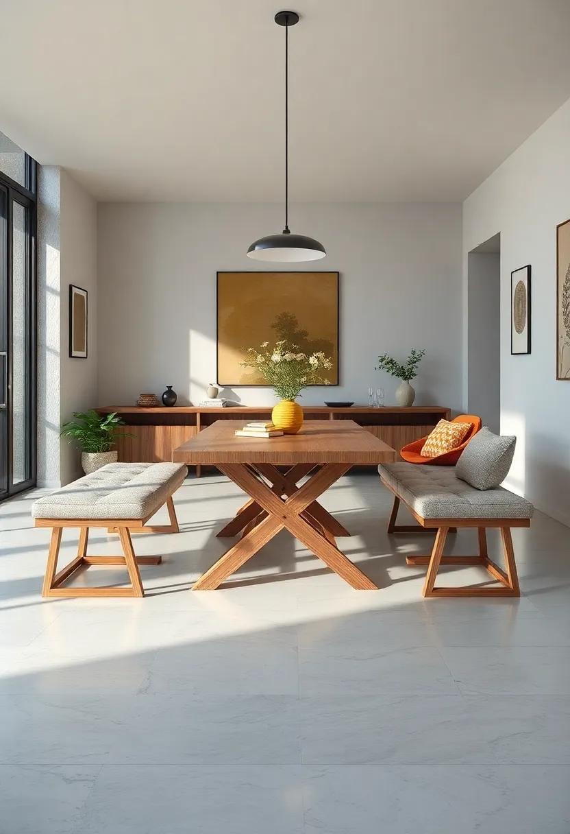 The Transforming U-Shaped Table: This cleverly designed table shifts its shape to adapt from a work desk ⁣to ⁤a communal dining table, making it ⁣ideal for small⁤ homes that ⁢serve multiple‌ purposes