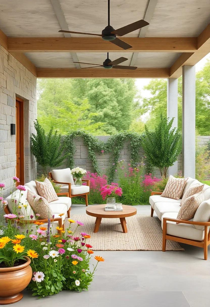 Designing a Dreamy Wildflower Meadow With Gentle Hues and Soft Blossoms Embracing Cottagecore Aesthetics