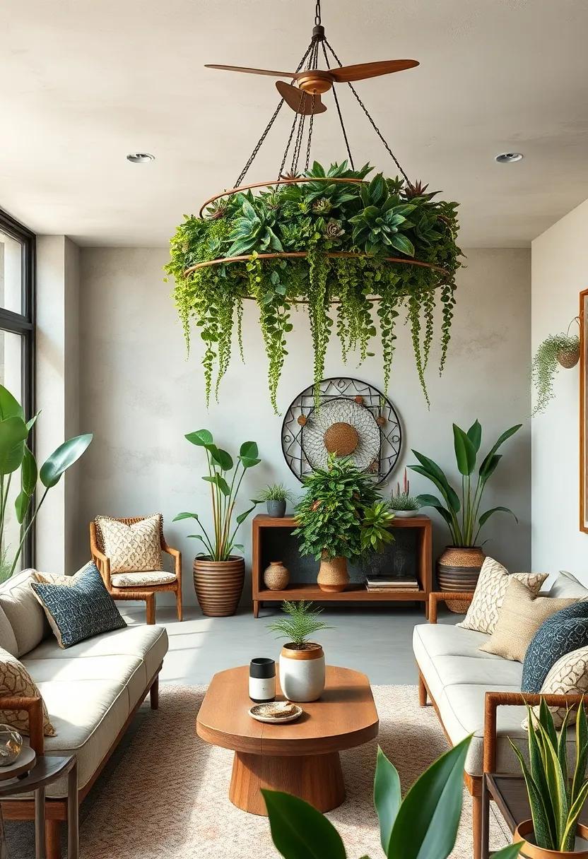 Hanging Succulent Gardens Dripping Over Raw Steel Frames for Edgy Outdoor Art