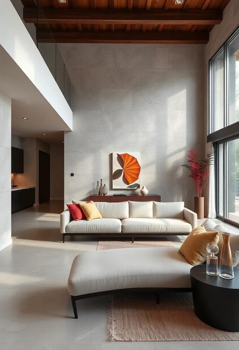 Sleek Minimalist Designs Highlighting Clean Lines and Metal Frames for Modern Chic Comfort