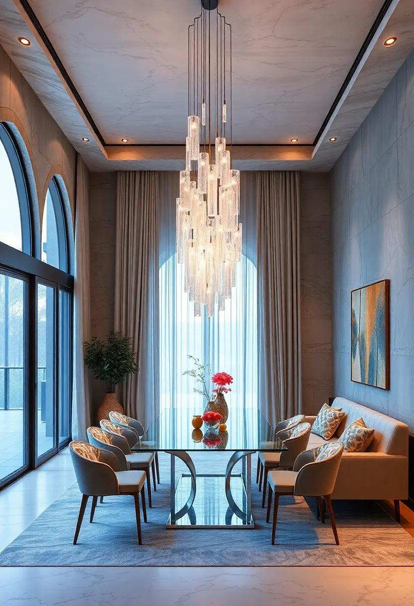 Bright Contemporary Acrylic Designs Playing with Transparency and Light for a Futuristic Glow