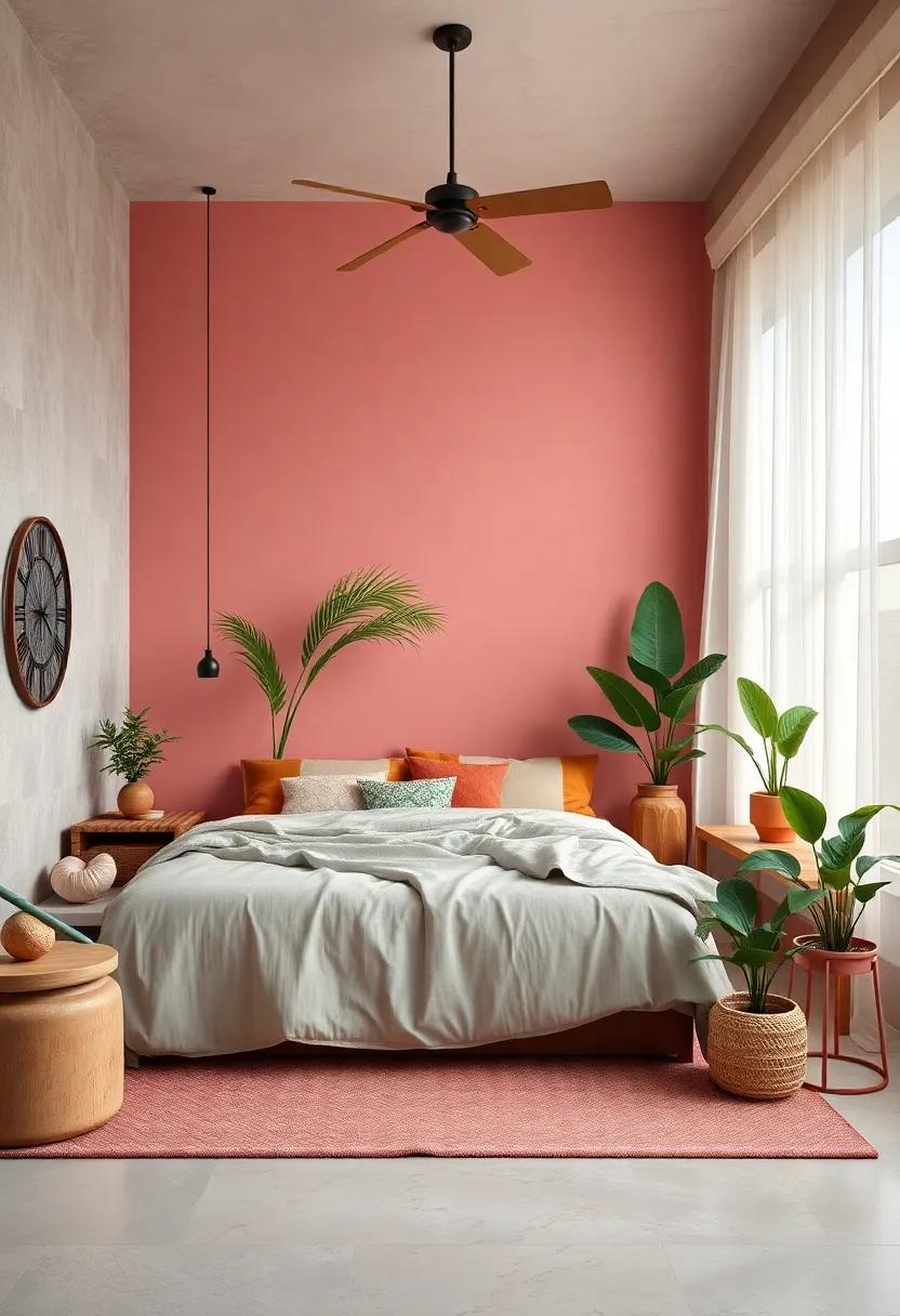 Choose a⁣ vibrant color palette‌ inspired by tropical sunsets—muted pinks, deep oranges, ⁢and lush greens for a cohesive aesthetic
